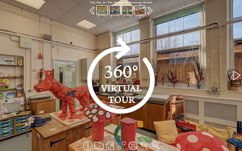 school virtual tour 360